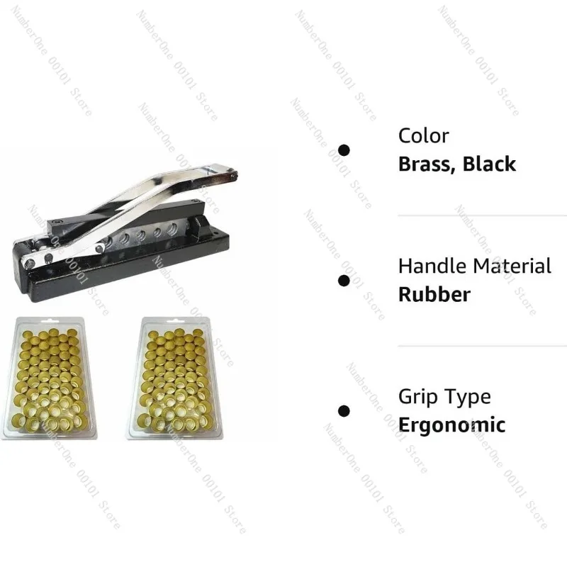 H8-KIT H8 Series Heavy Desktop Terminal Crimping Machine With Lock Retaining Ring Industrial Wiring Crimp Tool