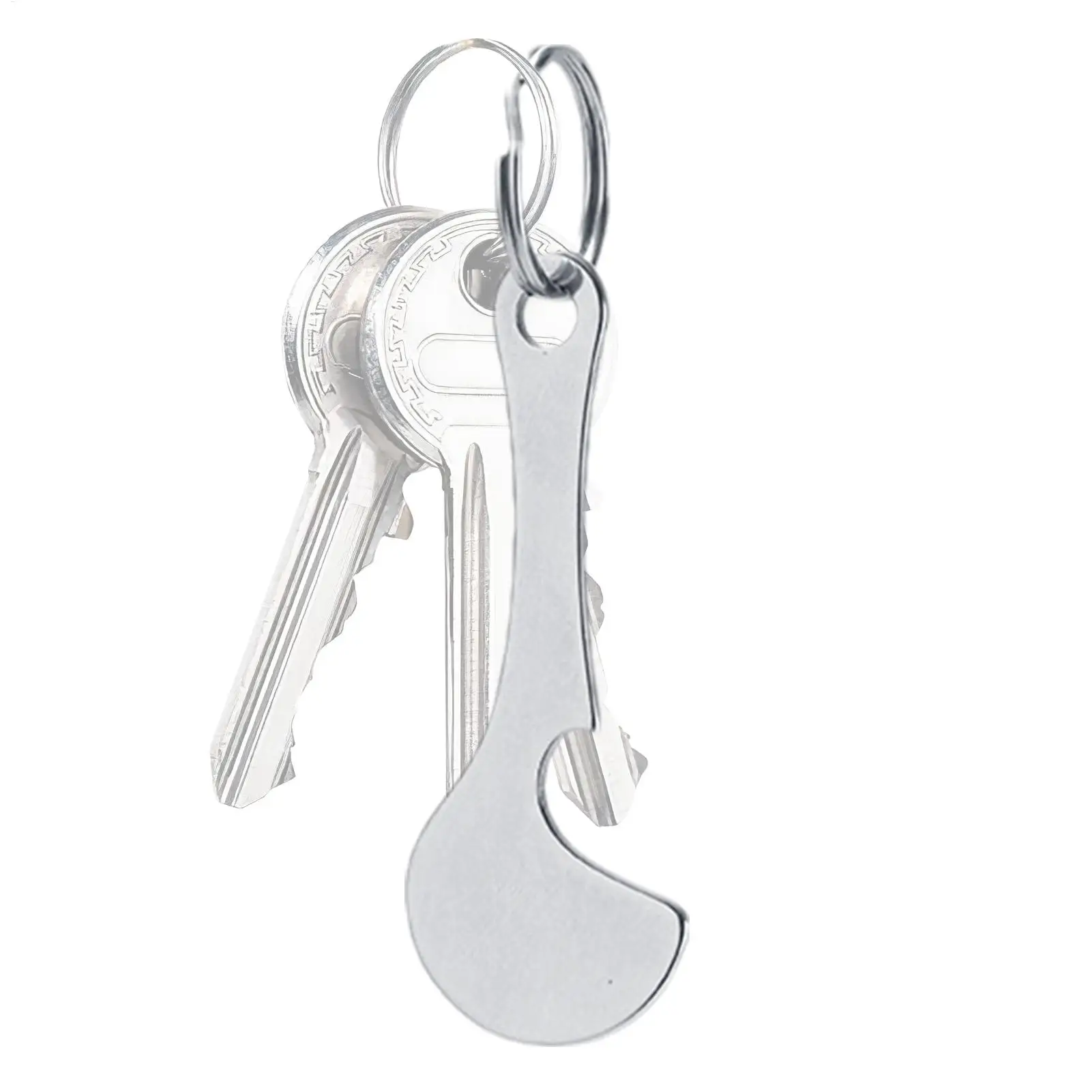 1 قطعة عربة التسوق عربة مفتاح المفاتيح عملة الربع البقالة سوبر ماركت حامل كيرينغ حلقة معدنية تغيير فتح عملة #3