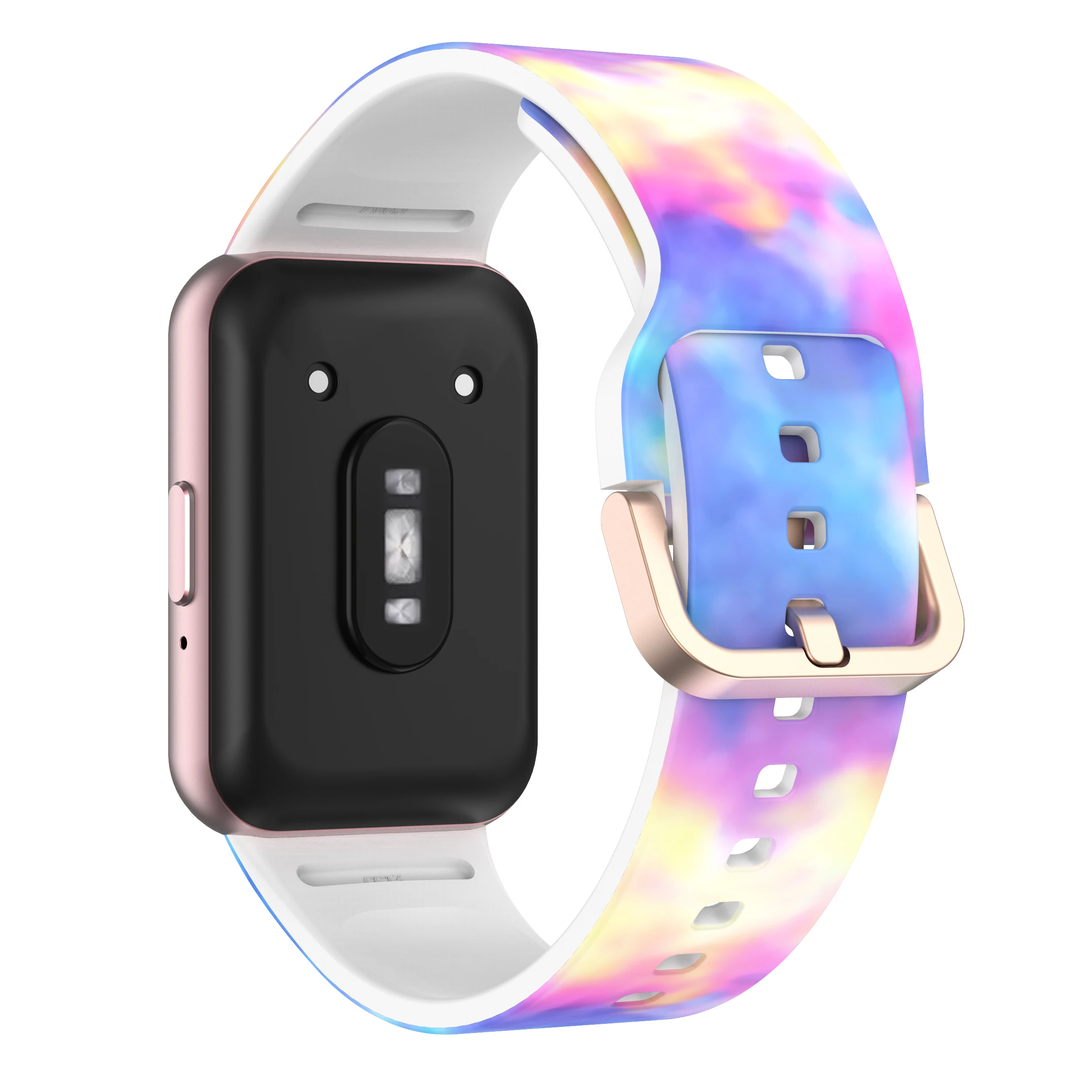 Printed Silicone Band for Samsung Galaxy Fit 3 Strap accessories Sport Rubber belt Bracelet Correa for Samsung Galaxy Fit3 Bands