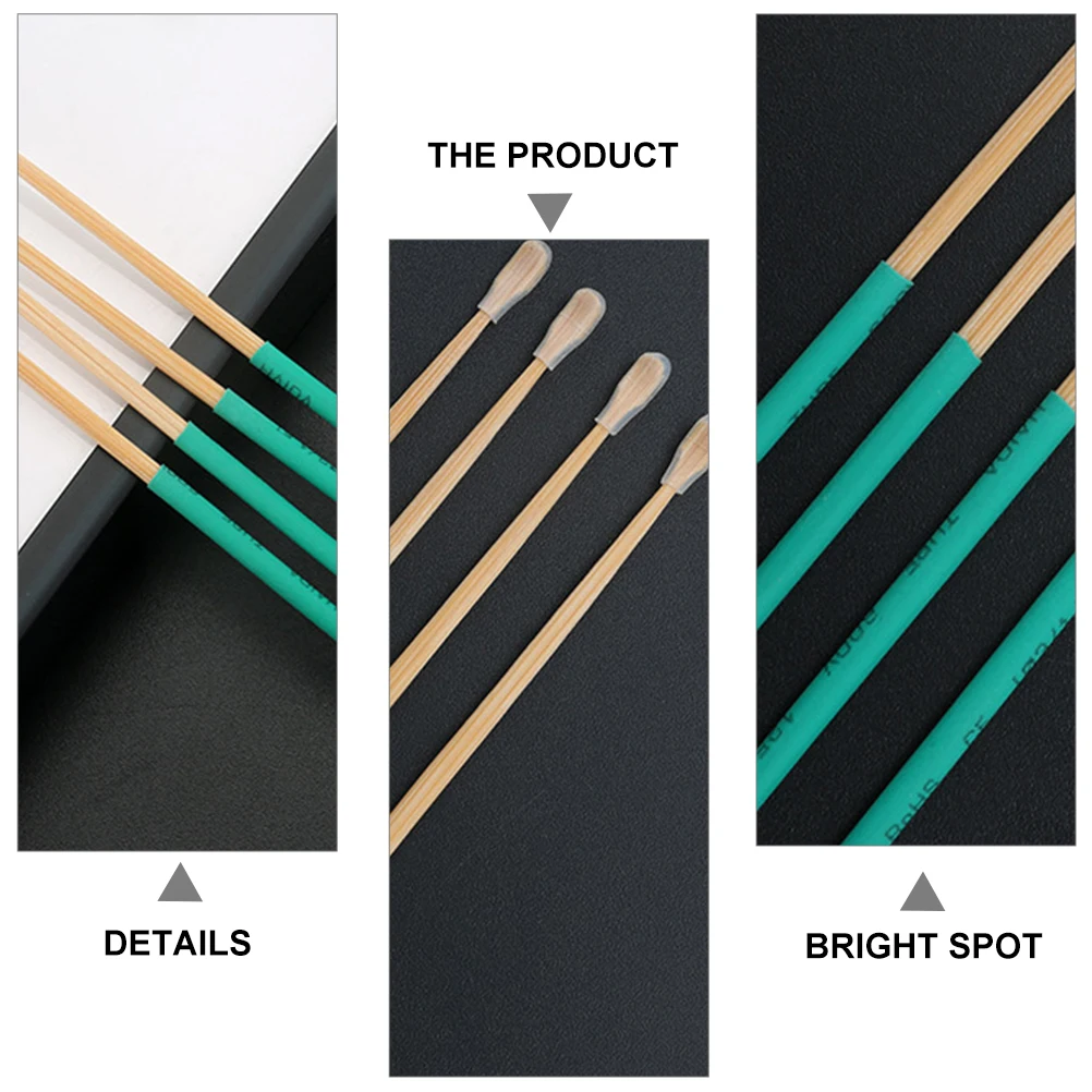 

10pcs Bamboo Spoon High Quality Cleaning Effective Removal Home Use Ear Picks Hygiene Tools Ear Wax Clean Tools
