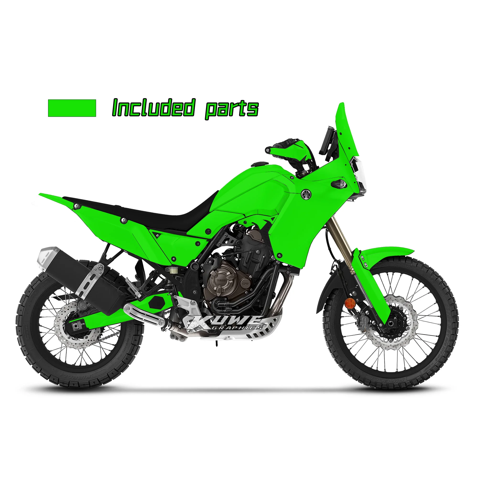 Suitable for Yamaha Tenere 700 2019-2024 Graphics Kit Decals Kit Sticker S5