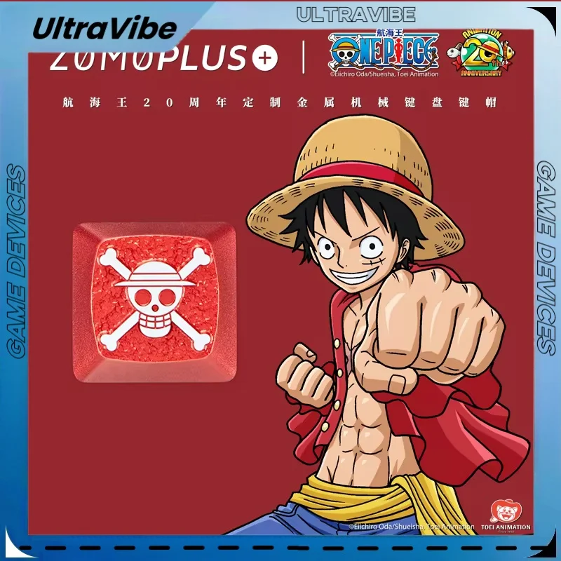 

Новые Zomoplus One Piece Luffy Zoro персонализированные металлические колпачки для клавиш одиночные оригинальные индивидуальные механические колпачки для клавиш аксессуары для клавиатуры