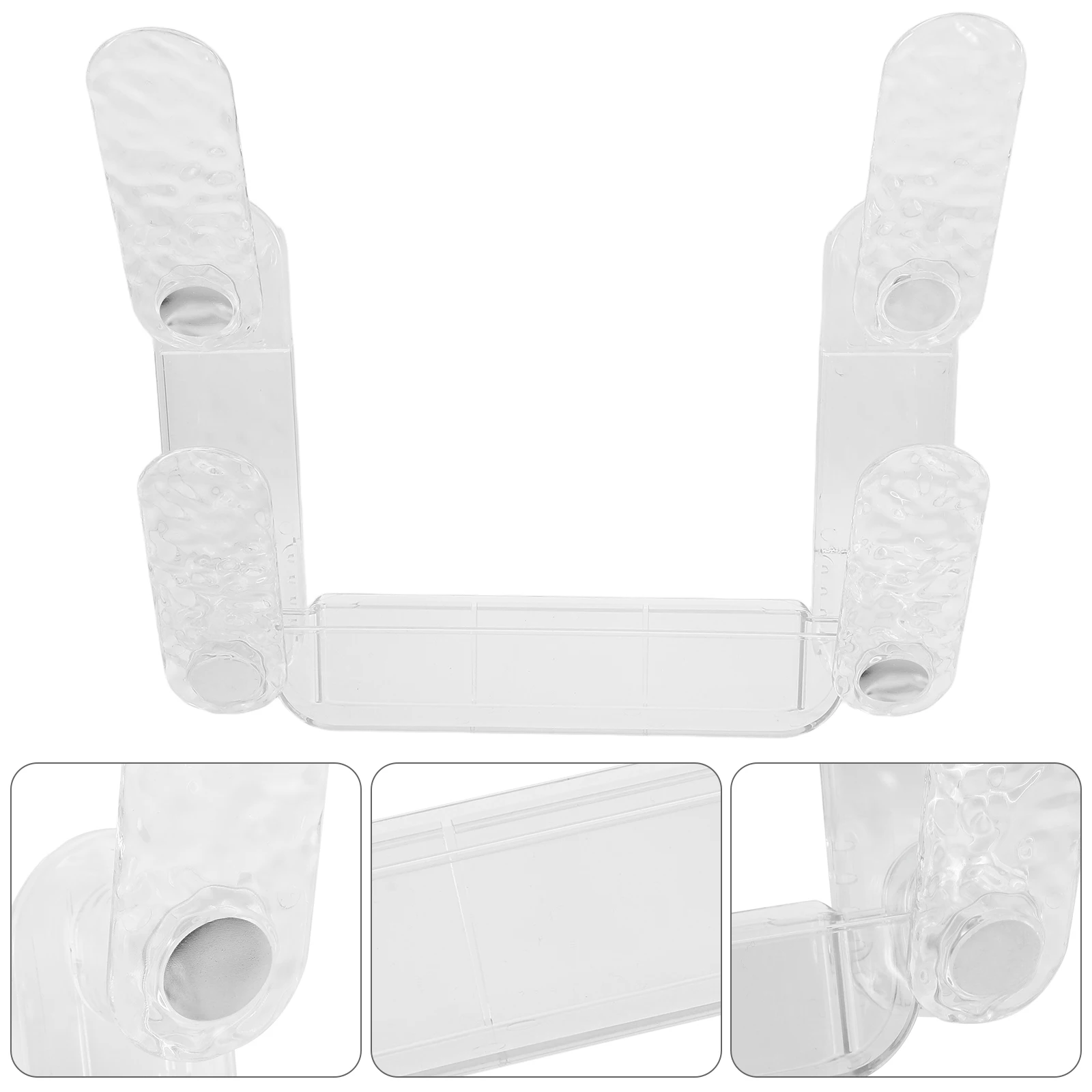 

Double Layer Mounted Pot Lid Holder No Drill Installation Sturdy Kitchen Storage For Cutting Boards Pan Lids Organizer Glacier