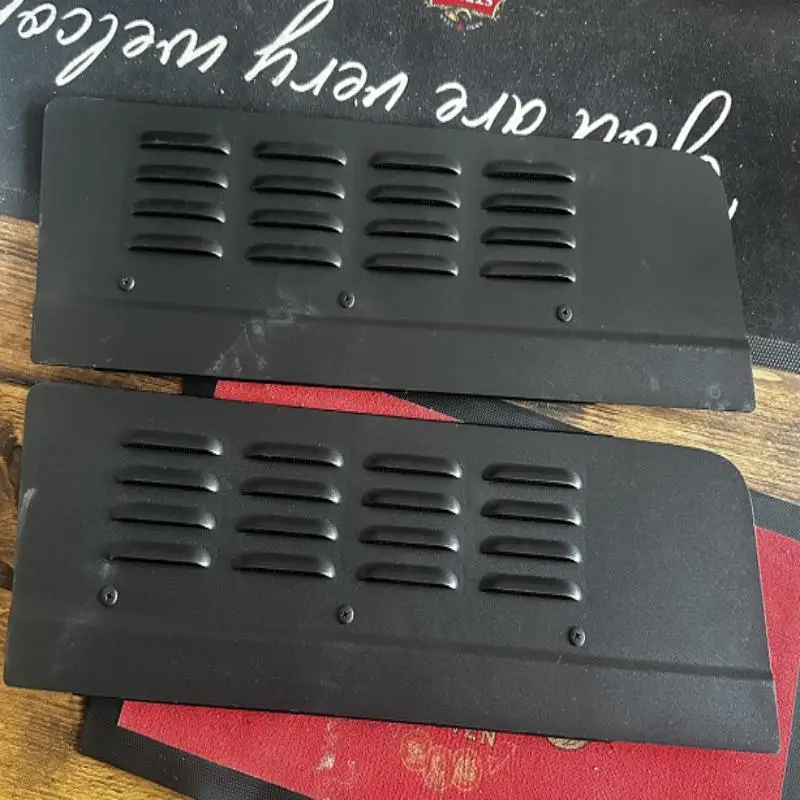 1pc Left / Right For FORD TRANSIT CUSTOM 2012-2023 Black Car Rear Door Air Vents Ventilation Shutters Cover Trim Car Accessories