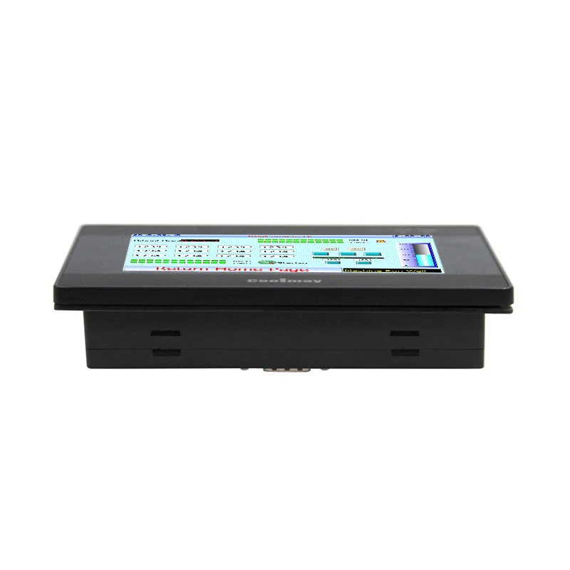 

Coolmay 5" HMI PLC all-in-one plc Controller 12DI/12dO relay output QM3G-50FH-24MR with Touch Panel Industrial Monitor