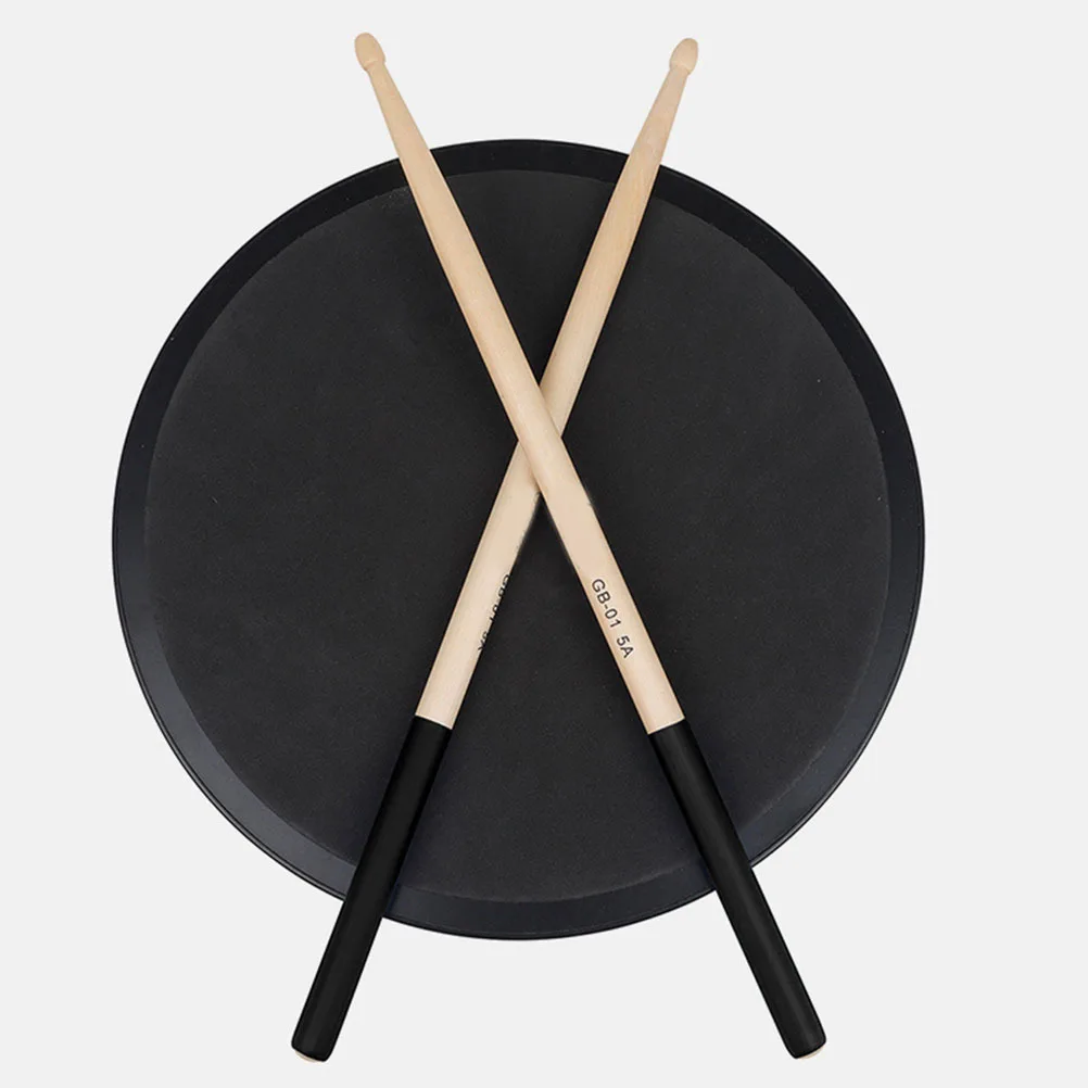

3Pairs Non-Slip Wood Drum Sticks Solid Stable Drumsticks for Electronic and Acoustic Drumming Use Drum Sticks Wood Drumsticks
