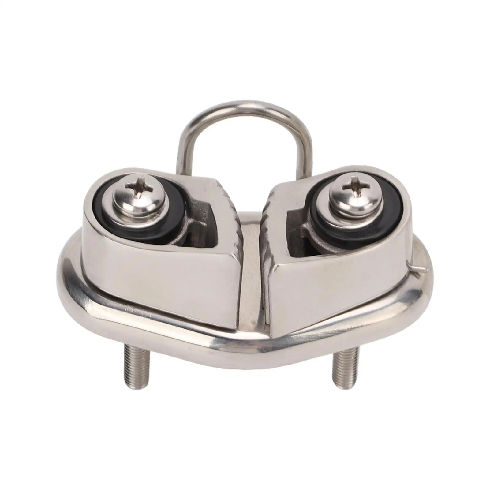 Boat Cam Cleat Stainless Steel Fast Entry Cam Cleat with Wire Leading for 10mm Rope