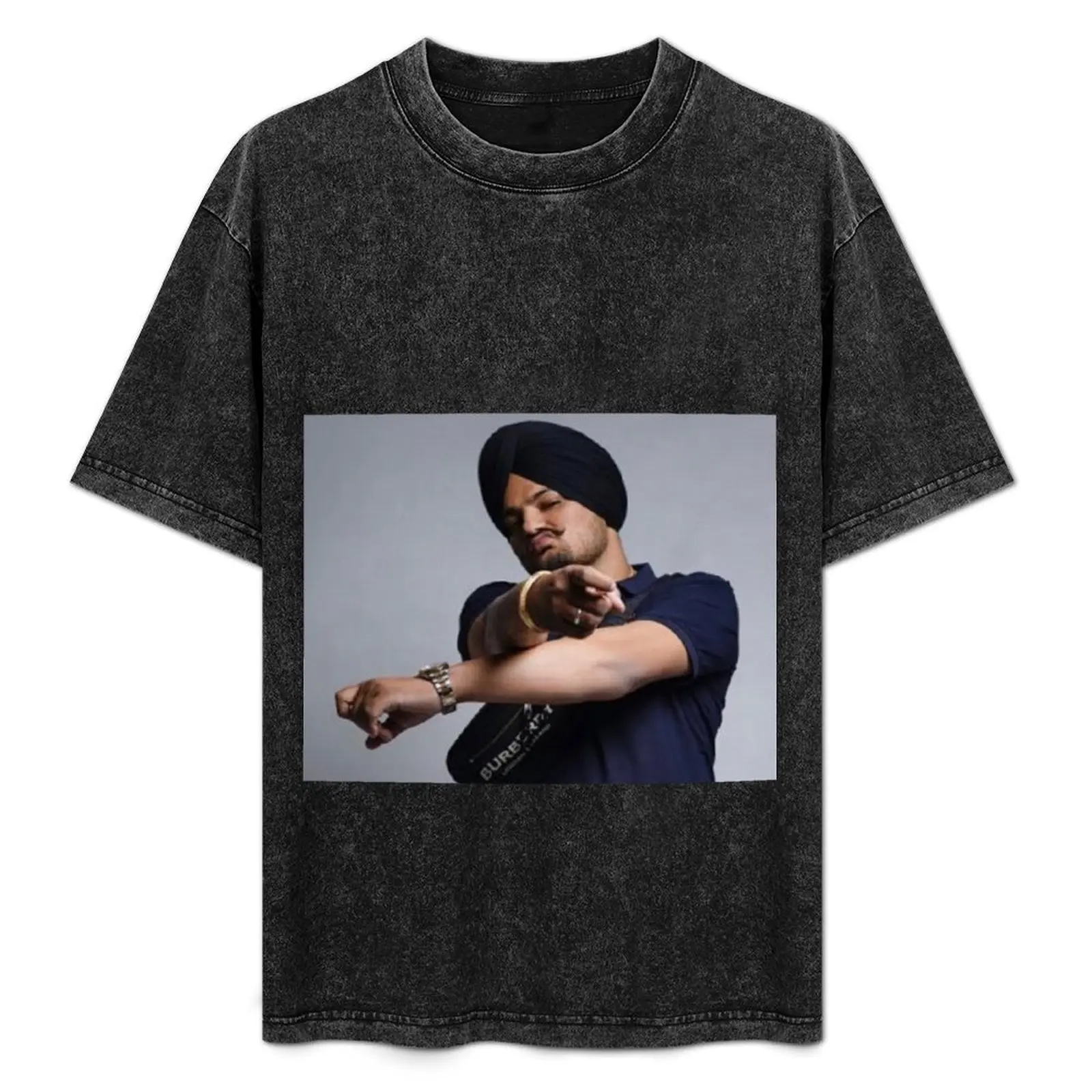 Sidhu Moosewala T-Shirt Work Style Casual T-Shirt