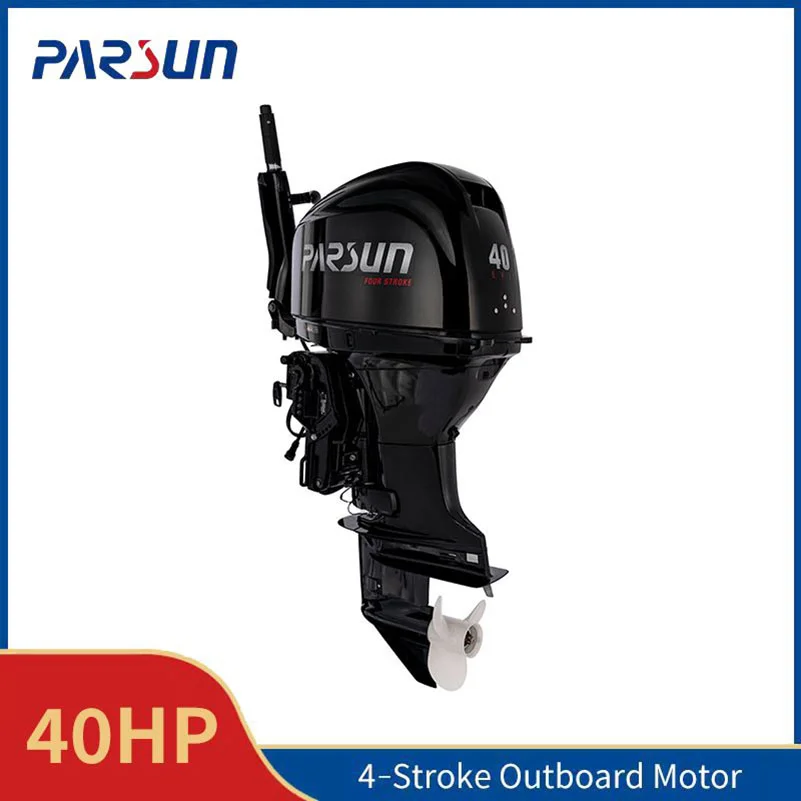 40HP 4-Stroke EFI short shaft, electric tilt with multi-function tiller Outboard Engine