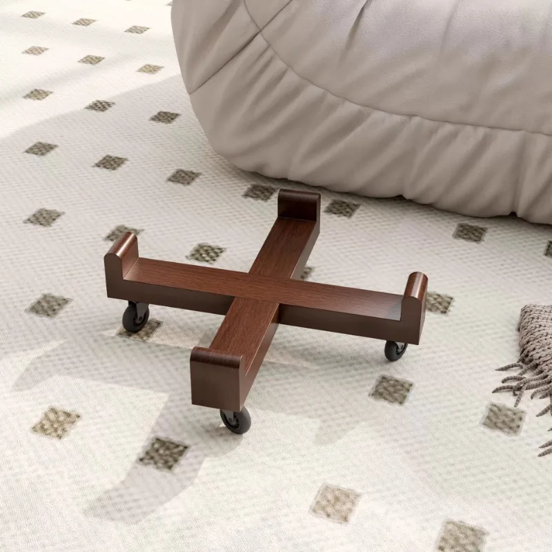 

solid wood pulley stacked stool mop with stacked stool