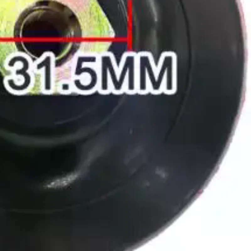 

4-дюймовый красный фон с внутренними зубьями, электрический полировальный диск M10, пластиковый шлифовальный диск для полировального круга