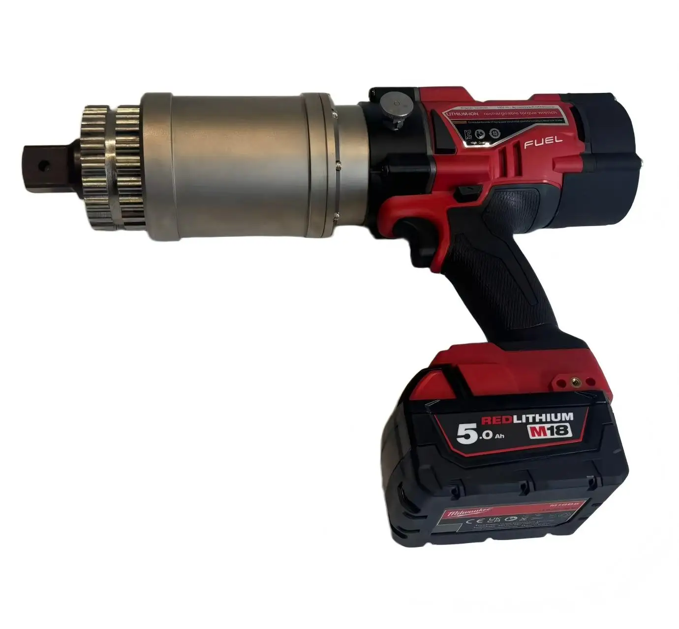 Digital Display Lithium Battery Torque Wrench 285-2000N.m 1 Inch Drive Square ±3% Accuracy Cordless Torque Wrench