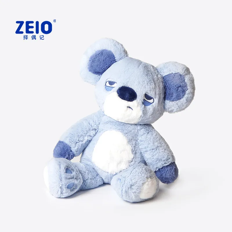 

ZEIO Koala 38 см, милая плюшевая игрушка коала, мягкая пушистая кукла, очаровательная плюшевая игрушка, подарок на день рождения для детей, девочек, мальчиков, взрослых