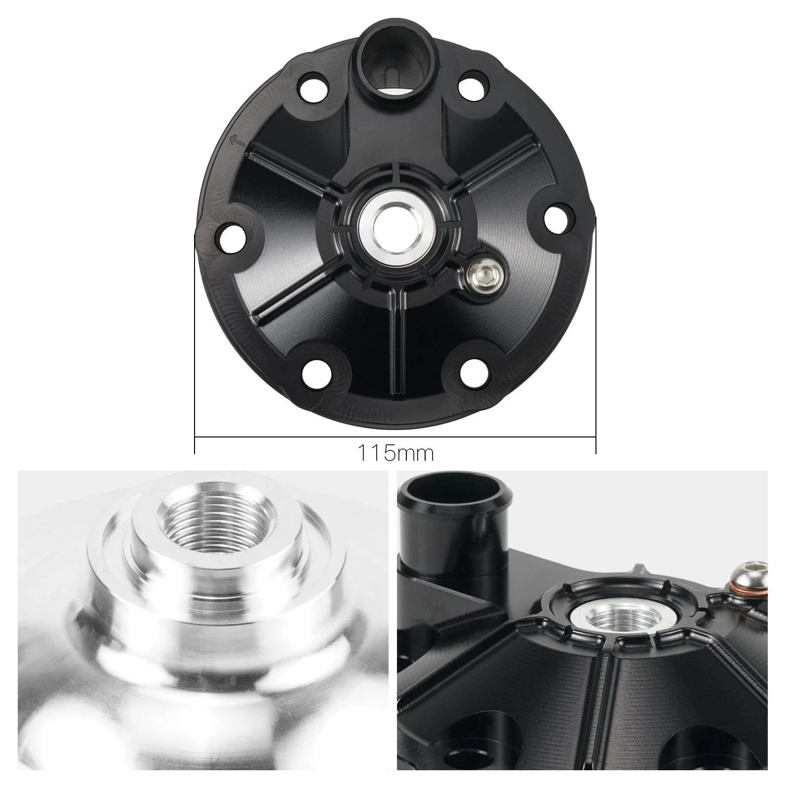 For KTM EXC 250 Husqvarna TE 250 GasGas EC 250 2024 2025 Motorcycle Engine Cylinder Head Top End Cover Guard Protector