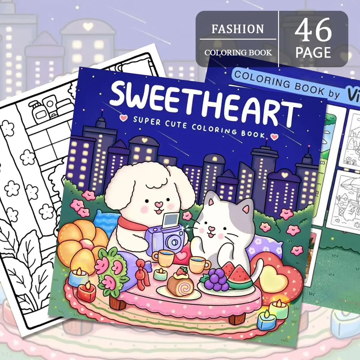 Girls Time Coloring Book: An immersive and colorful fun time adventure that brings a joyful and fun coloring experience.