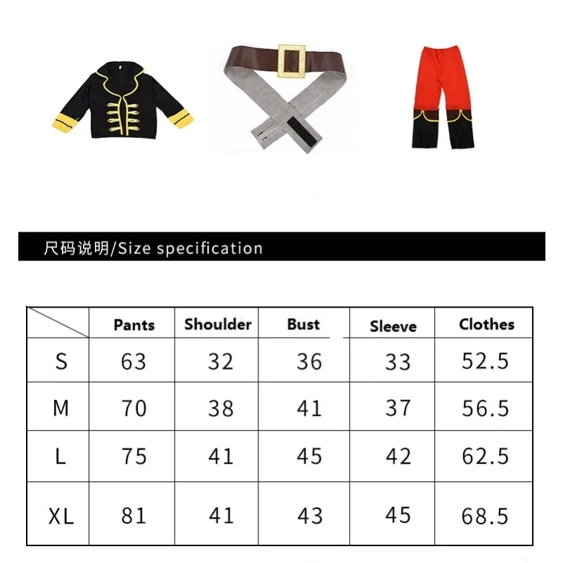 Boy Pirate Cosplay Costumes Hat Kids Fantasia Infantil Clothing Halloween Costum Children Birthday Carnival Party Fancy Dress