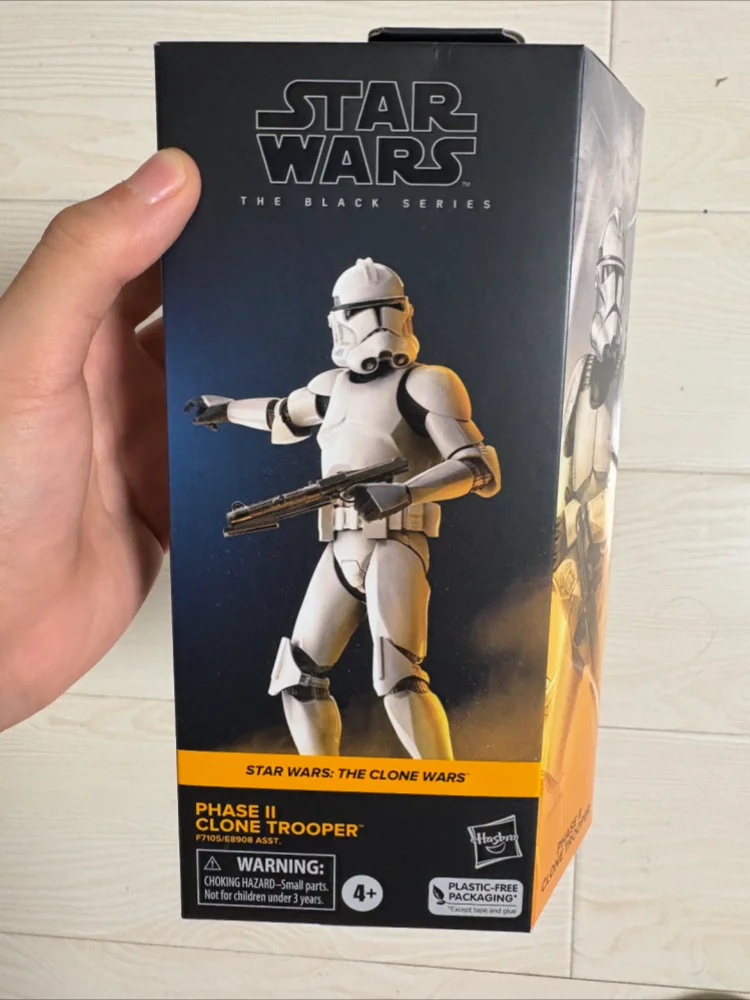 

Новая эксклюзивная коллекционная фигурка Hasbro Star The Black Series 6 дюймов: Arc Trooper Fives и The Mandalorian Grogu
