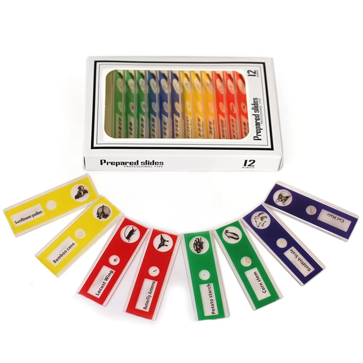 กล้องจุลทรรศน์พกพาขนาดเล็ก 60-120 เท่า ชุดของเล่นวิทยาศาสตร์สำหรับเด็ก กล้องจุลทรรศน์แบบมือถือพร้อมไฟ LED ของเล่นเสริมพัฒนาการสำหรับเด็กเล่นกลางแจ้ง