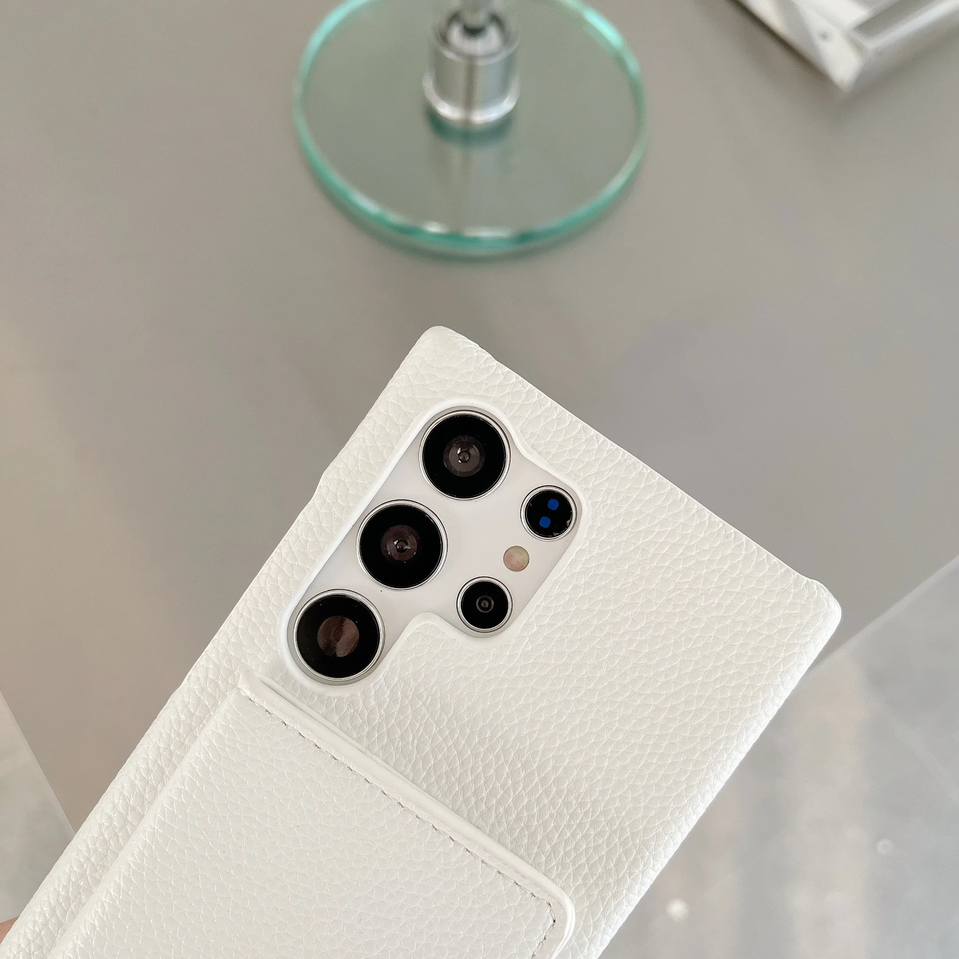 삼성 갤럭시 S23 S22 S24 울트라 S22 S23 플러스 전화 가방에 대한 럭셔리 크로스 바디 매는 밧줄 카드 홀더 지갑 가죽 케이스