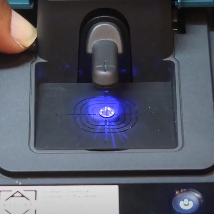 Singapur Presidium Synthetic Diamond Screener SDS II Farbloser Diamanttester CVD HTHP Typ IIa Lab Created Jewelry