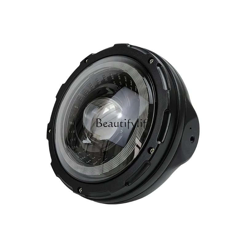 Clc450 Headlight Assembly Modified Angel Eye Led Lossless Installation Lens Lampshade Accessories