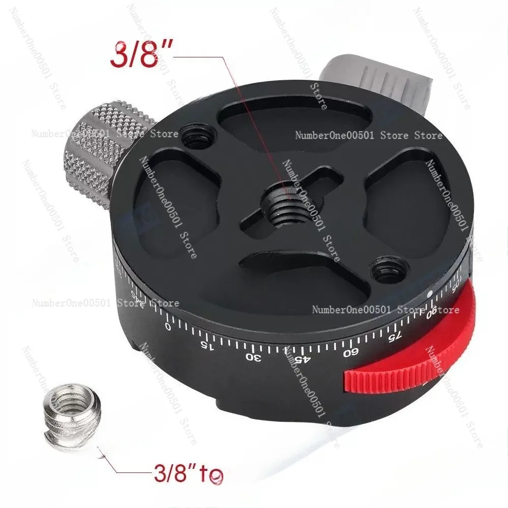 PAN-60H Panoramic Clamp 360 Degree 5 Stop Indexing