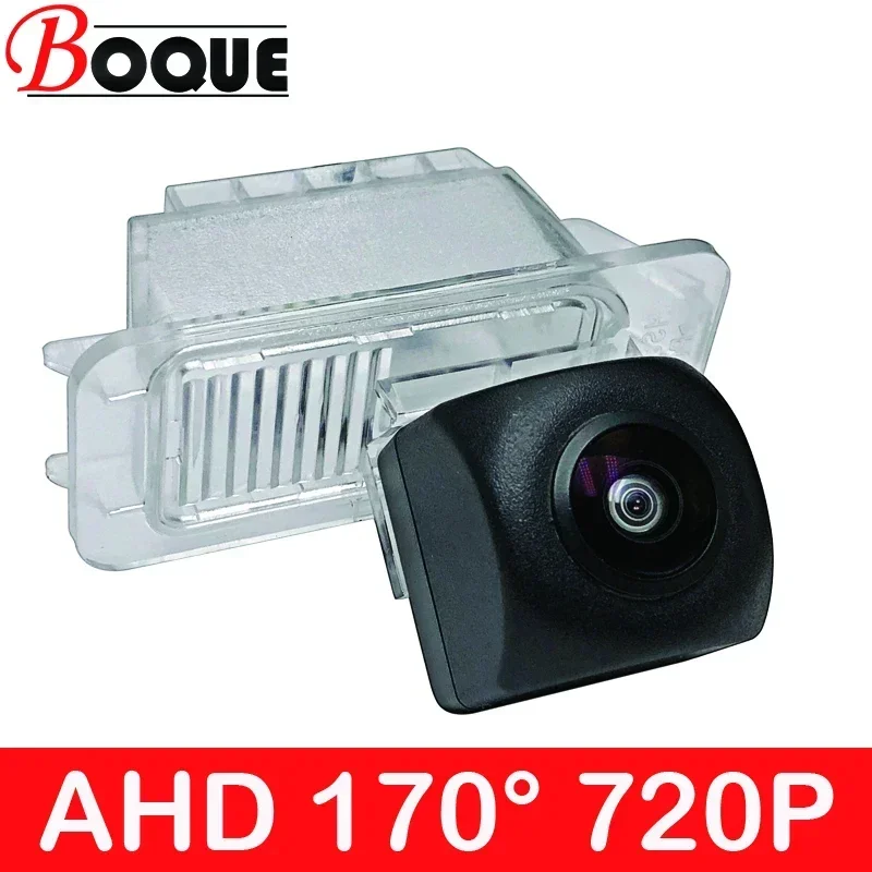 BOQUE 170 Degree 1280x720P HD AHD Car Vehicle Rear View Reverse Camera for Mitsubishi Challenger for Ranger TKE Pickup 2008~