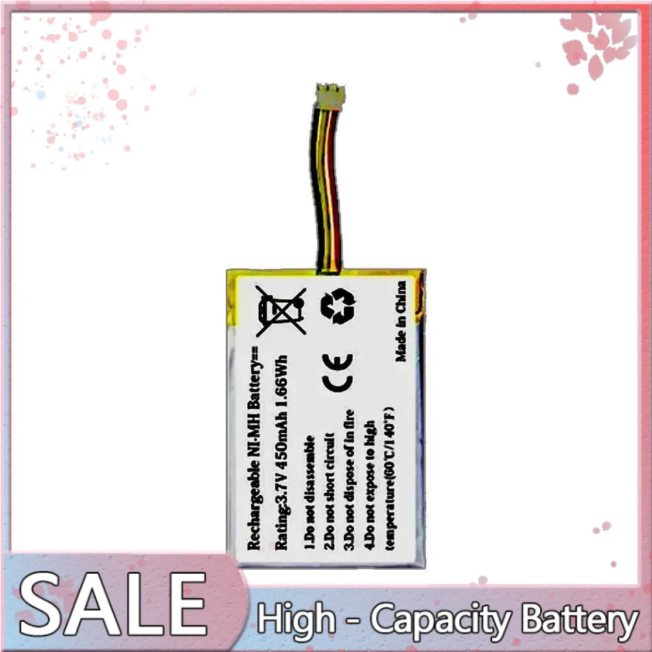 

Reliable Power Supply Battery High-Efficiency 450mAh For Phonak Compilot II Accumulator 3-Wire AE482539P