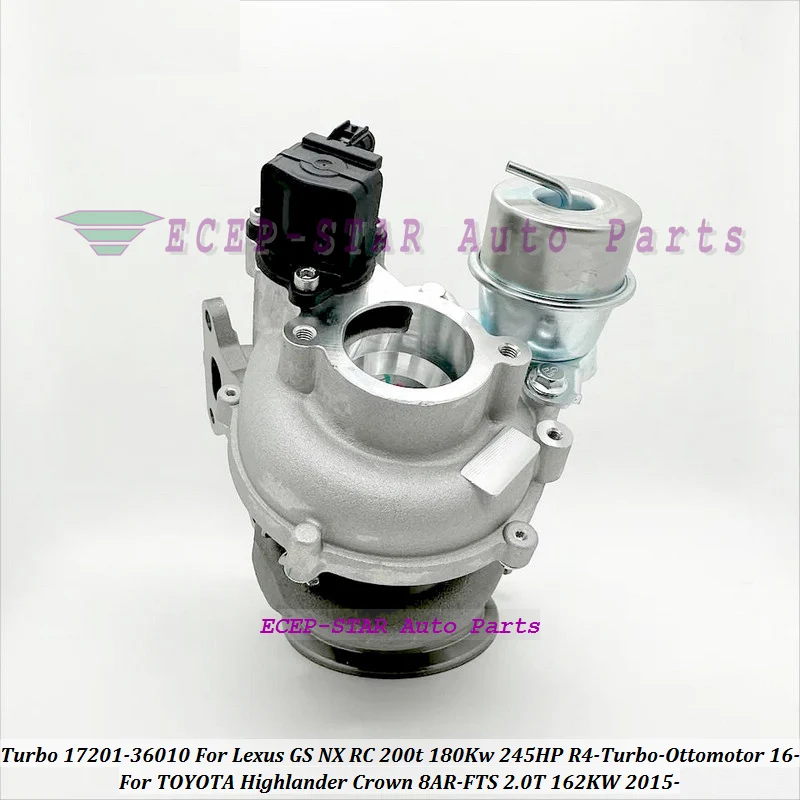 Turbo 17201-36010 1720136010 For TOYOTA Highlander Crown 8AR-FTS 2.0T 162KW 15- For Lexus GS NX RC 200t 180Kw R4-Turbo-Ottomotor