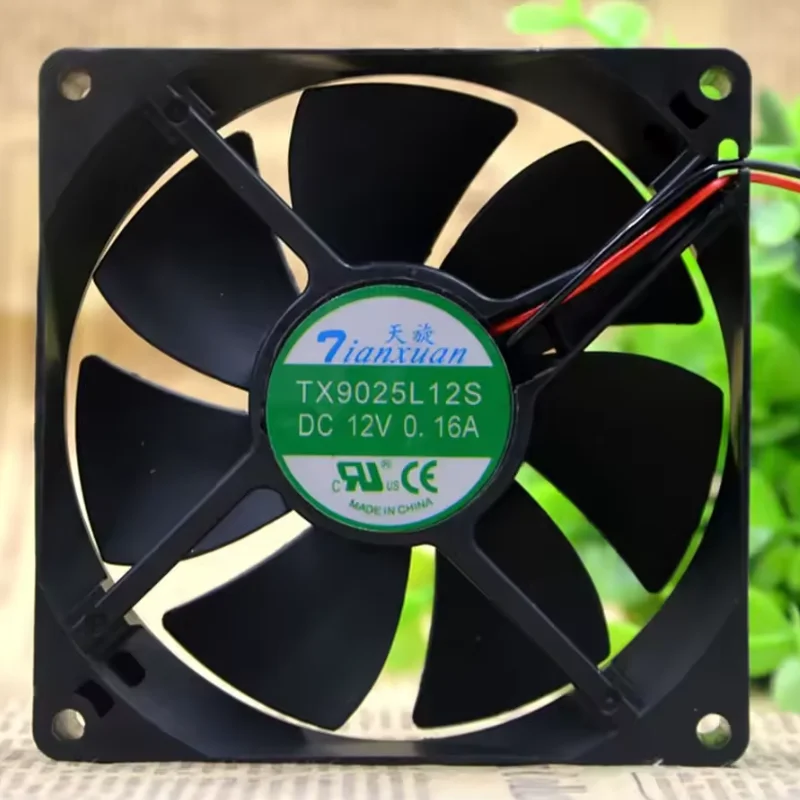 TX9025L12S DC 12V 0.16A 9CM Ventilador de refrigeración