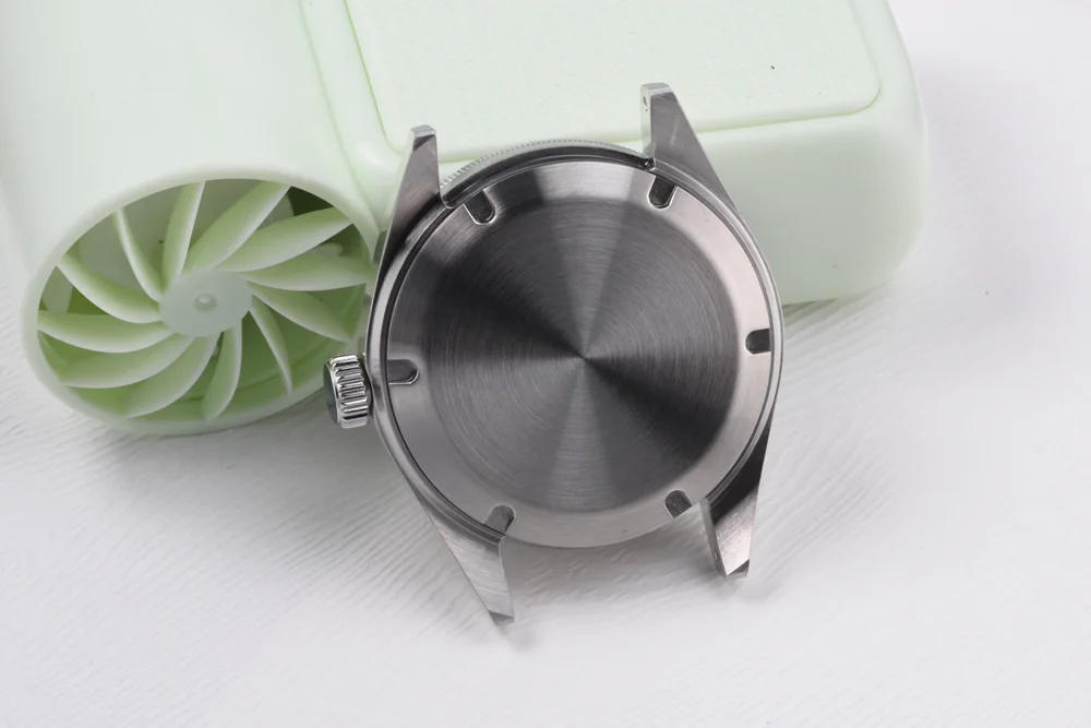 GMT 39mm Edelstahl-Uhrengehäuse 30mm Zifferblatt Saphirglas Tauchergehäuse Passend für Seiko Mod für NH34 Automatikwerk Zubehör – Detail 2