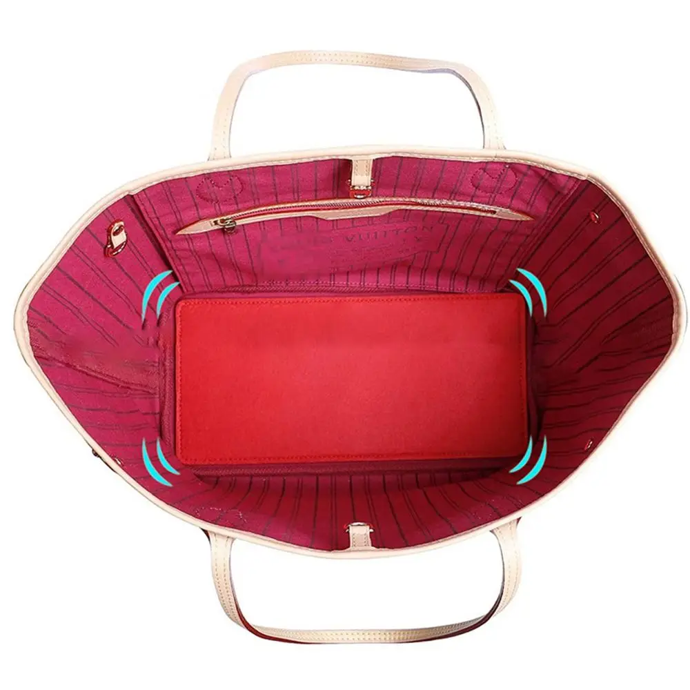 Simple Thicken Felt Base Shaper S M L Practical Tote Bag Bottom Support Hangdbag Bag Bottom for LV Neverfull Bag Accessories