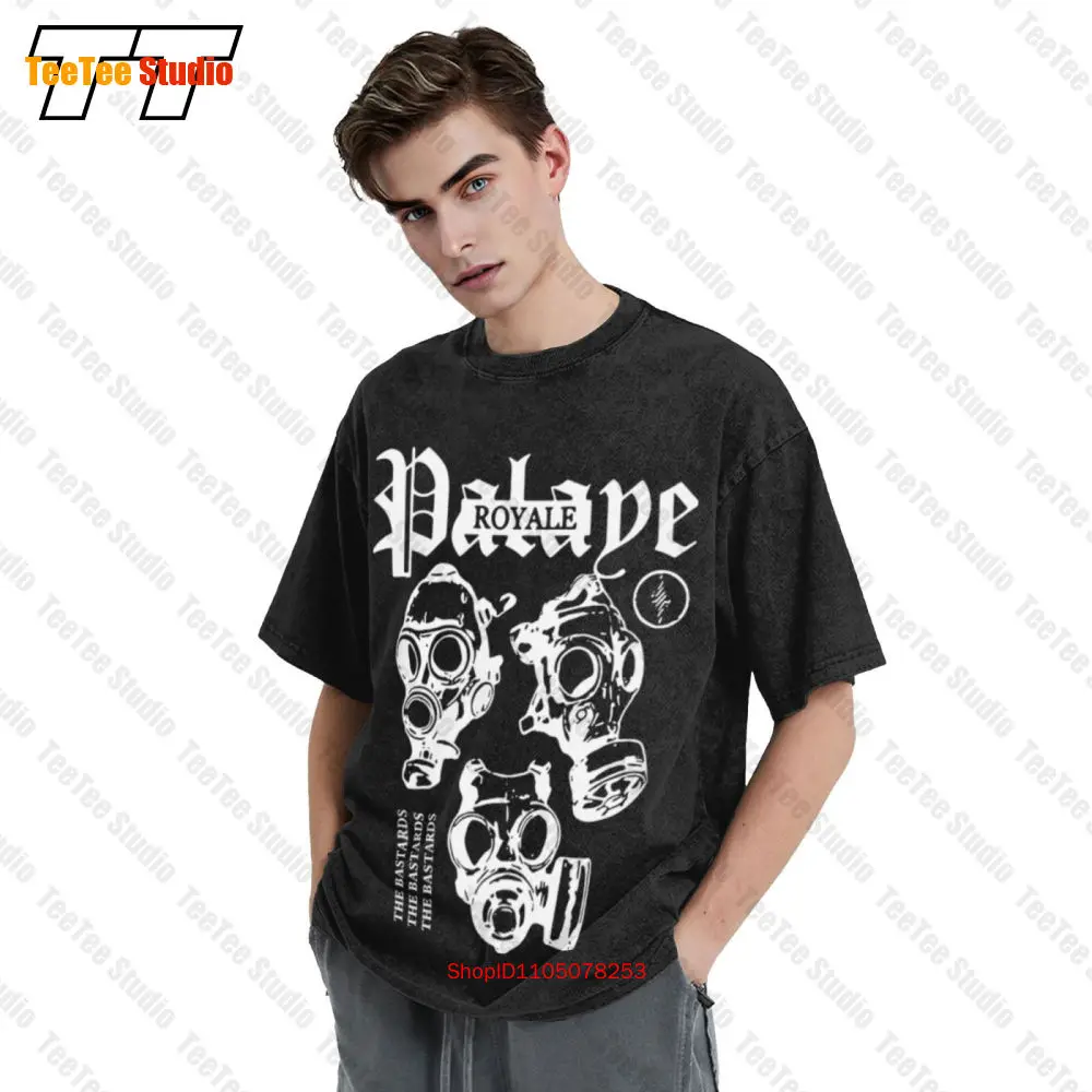 تي شيرت Palaye Royale Vintage كبير الحجم 28AQ