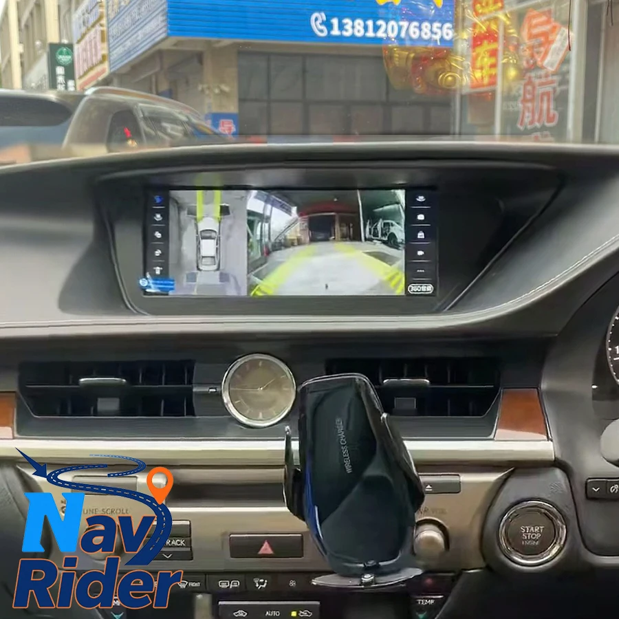 10.25'' RHD Stereo GPS Navigation Multimedia Player Carplay Car Radio Android 15 For LEXUS ES ES200 ES300H ES250 ES350 2013-2017