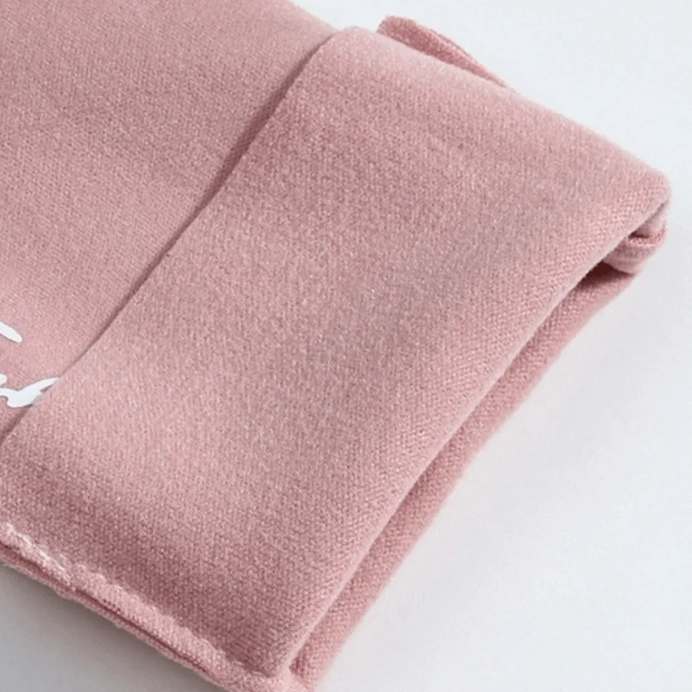 Sarung Tangan Setengah Jari Warna Solid Sarung Tangan Layar Sentuh Gaya Tipis Berlapis Bulu Hangat Sarung Tangan Tanpa Jari Anti Selip yang Dapat Bernapas