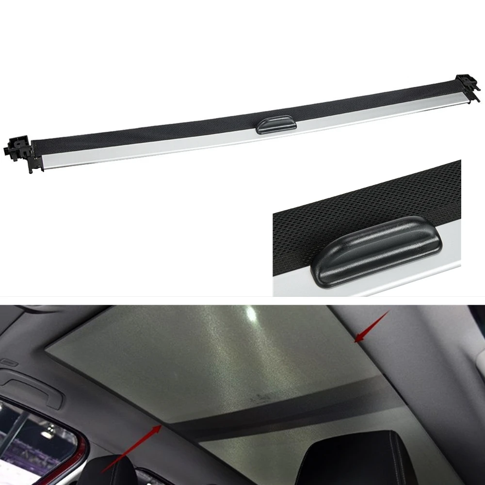 Car Sunroof Sun Roof Window Sunshade Blind Roller Curtain Cover Assembly For Volkswagen VW Scirocco 2009-2019