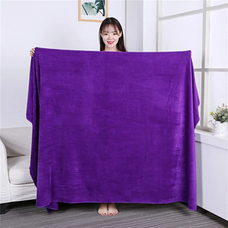 Extra Large. Microfiber Bath Towel, Soft, Highly Absorbent Quick Dry, Good for Sports, Travel, Colorfast, Multipurpose Use