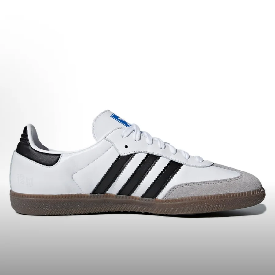 حذاء adidas SAMBA OG أنيق، ممتاز، بسيط، مريح، خفيف الوزن، للتنقل اليومي، حذاء رياضي كاجوال متين سهل الارتداء B7580