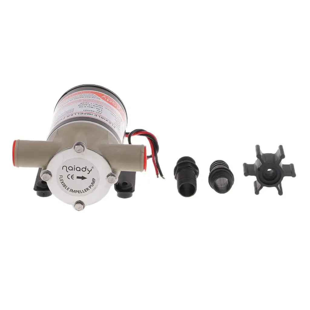Centrifugal Impeller Bilge Pump High Flow Self Priming Metal Sump Pump for Saltwater Boat Bilge Use