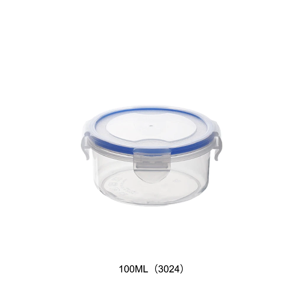 Food Grade Plastic Containers With Airtight Lids - Safe And Non-toxic Space-saving Food Containers 650+1200+2000ML