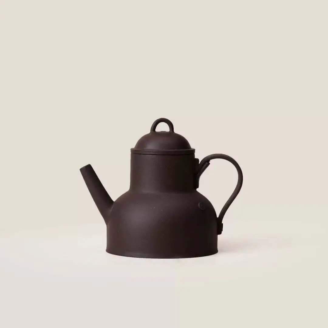 A [Tinker Bell] Raw Ore Purple Clay Teapot, Handmade, 90Ml