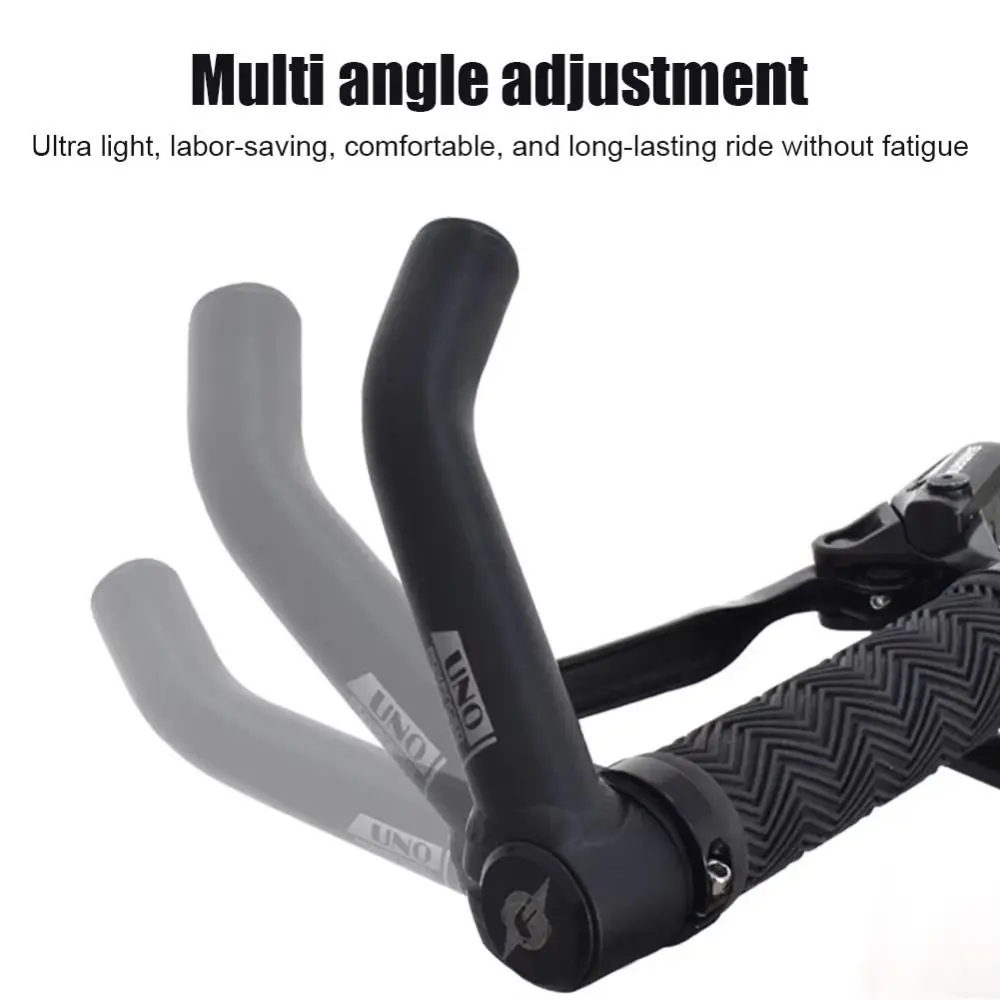 1 Pairs 2024 Adjustable Bike Grip Bar Metal Multi-function End Handle Auxiliary Lightweight Cycling Fatigue Relief Accessories