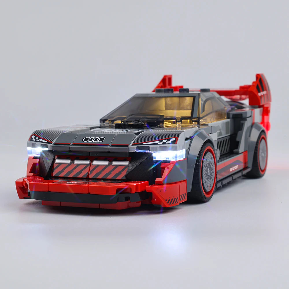 LED Light Kit For 76921 S1 e-tron quattro Race Car Building Lighting Set Not Included Bricks