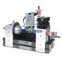 The First Tool 60W High Power Mini Metal Gear Milling Machine A TZ10002MZL 12000RPM with Dividing Plate and 50mm Chuck