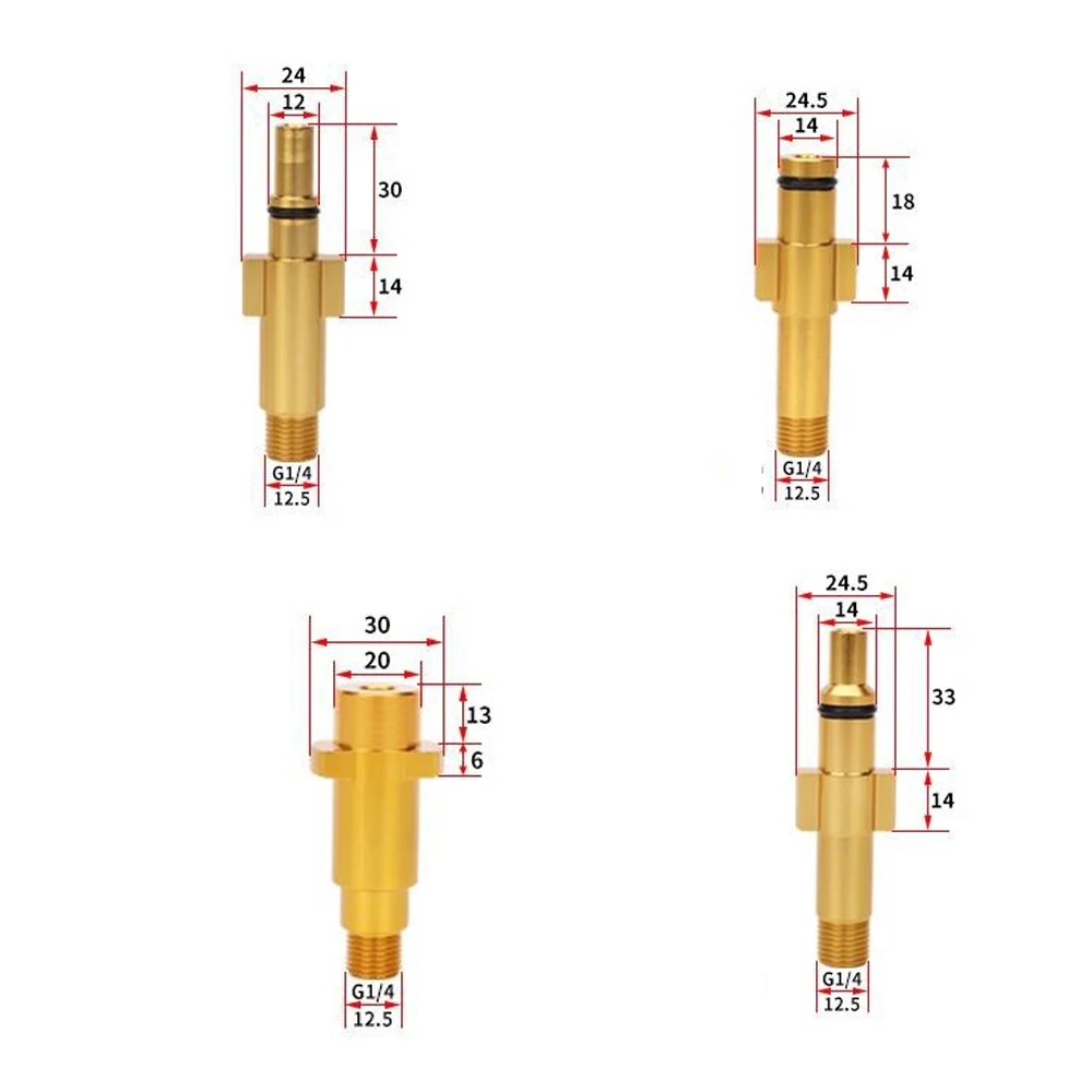 Metal Adapter Foam Nozzle Foam Generator Foam Gun High Pressure Washer Soap Foamer for Nilfisk Karcher Huter Elitech Lavor