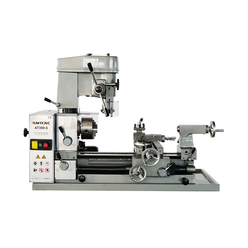 Multifunctional lathe bench drill small metal lathe turning drilling and milling machine