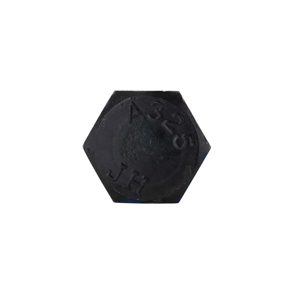 مسامير لولبية بغطاء رأس سداسي M22-2.50 × 120 مم، من الفولاذ المقاوم للصدأ 316 (الكمية: 5 قطع) ملولبة جزئيًا، خيط خشن، حجم الخيط: #5