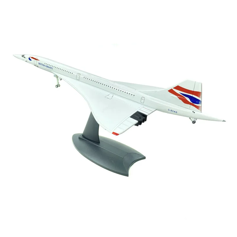 

16cm BRITISH AIRWAYS CONCORDE Airplane Model Airplane Diecast Metal 1/400 Scale Planes