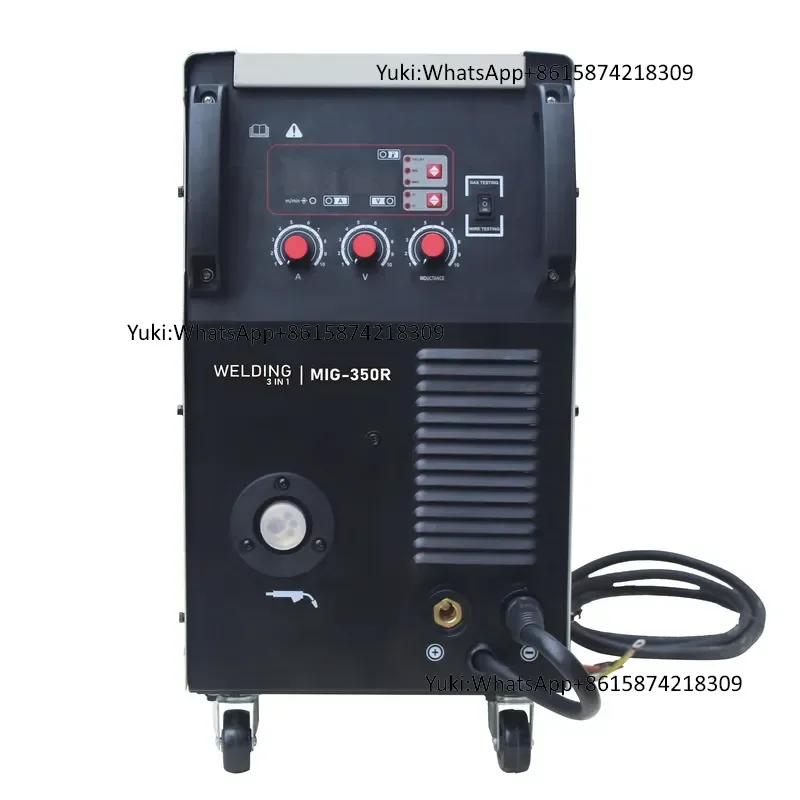 Mig-350R Industrial Inverter Welding Machine 3 in 1 Digital Display Welding Torch New Stainless Steel 0.8mm Welding Wire