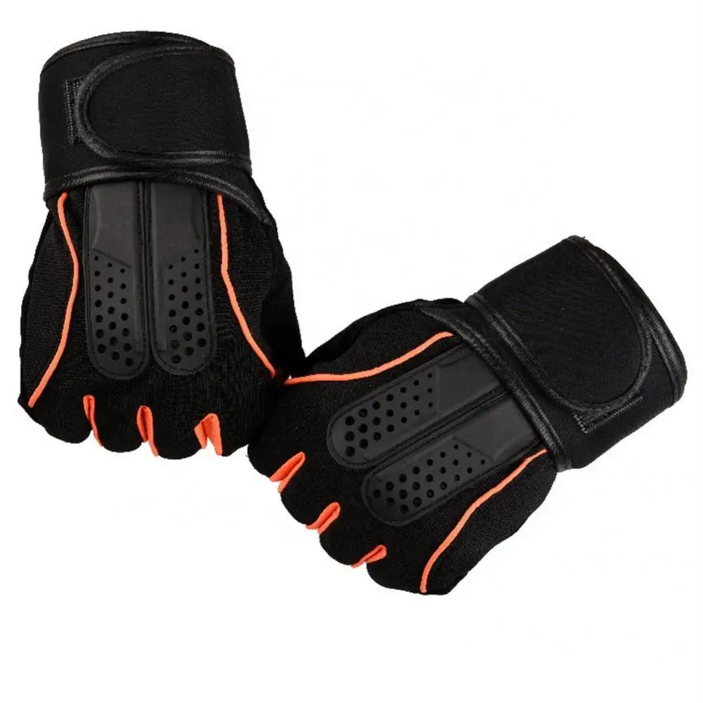 1 Pair Fitness Gloves Practical Durable Workout Gloves Outdoor Weightlifting Sports Training Gloves for Fitness